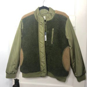 NWT Green Sherpa Jacket - Universal Thread